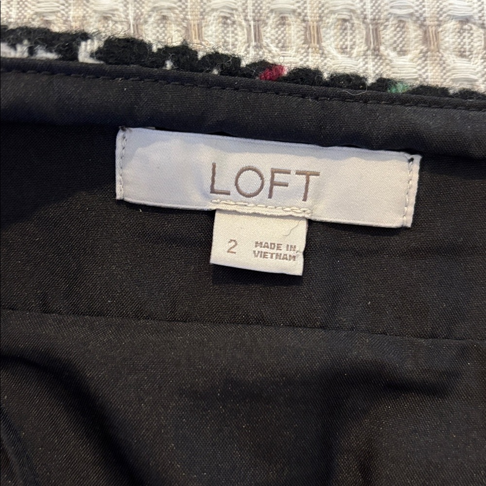 Lost Wool Multi Colored Plaid Houndstooth Skirt 2 - image 6